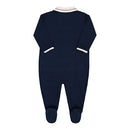 Kit 3 Macacões Longo Gravata Paraíso - AZUL