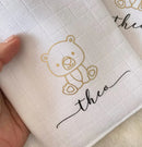 Kit de Fraldinha Completo e Personalizado 20 Peças | Nome do Bebê Personalizado